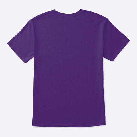 Tailgate Repeat Purple T-Shirt Back