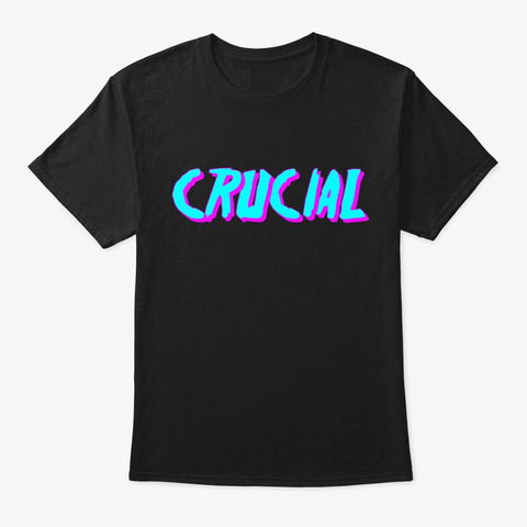 80s Words Crucial - Neon Colors