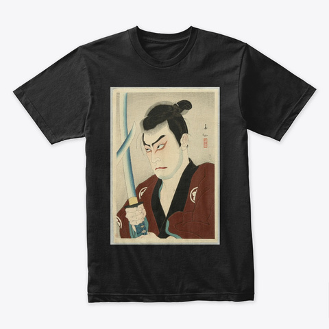 Samurai Lord Collection Black T-Shirt Front