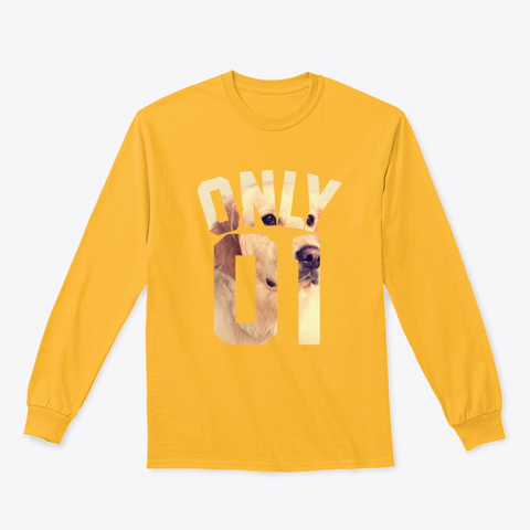 Labrador Retriever Only 01 Gold T-Shirt Front