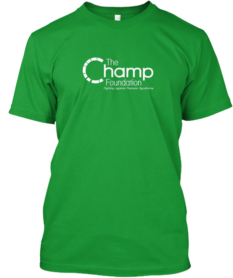 The Champ Foundation Kelly Green T-Shirt Front