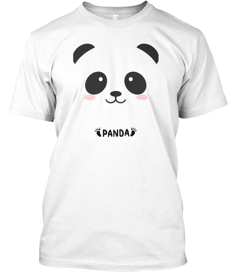 Panda T shirt - Cute Panda Face Unisex Tshirt