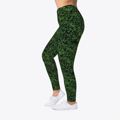 The Grass Is Greener Workout Leggings Standard T-Shirt Left
