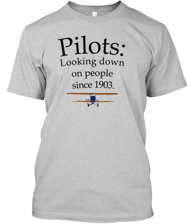 Pilots Looking Down Unisex Tshirt