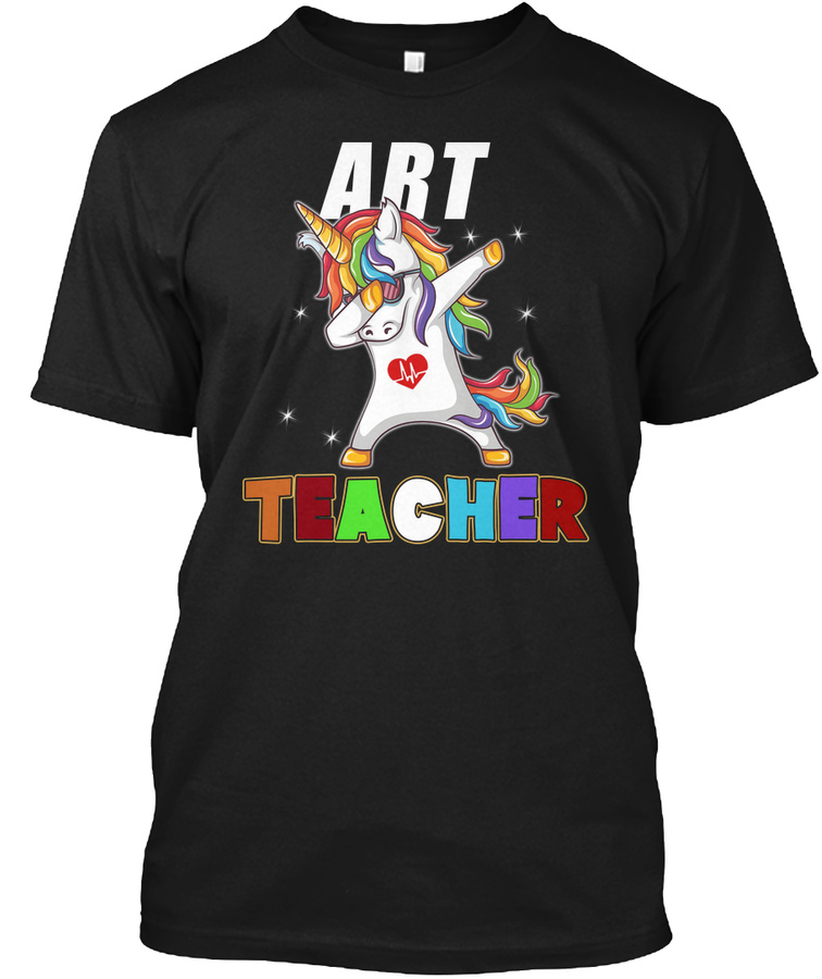 ART TEACHER UNICORN DABBING DAB Unisex Tshirt