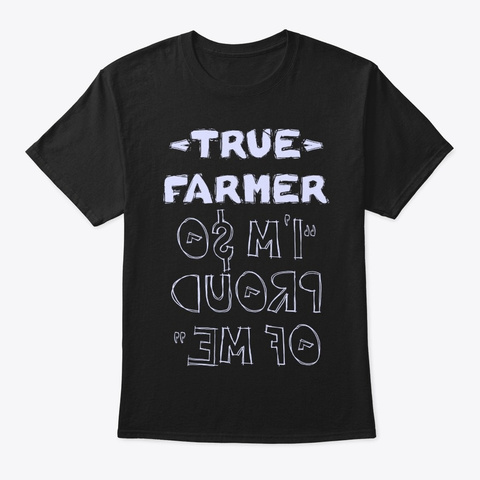 True Farmer Shirt Black T-Shirt Front