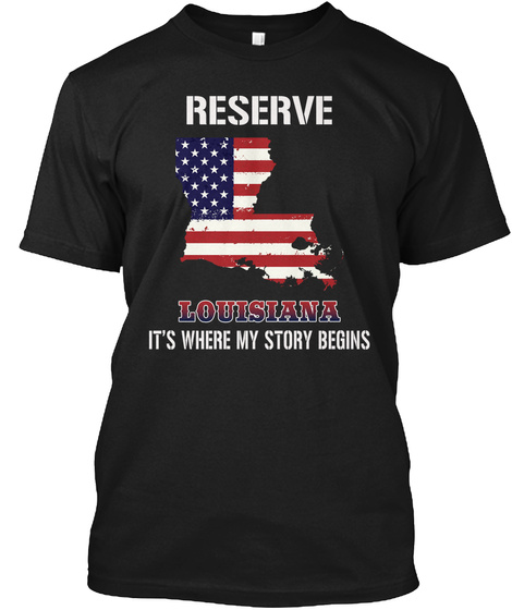 Reserve La   Story Begins Black T-Shirt Front