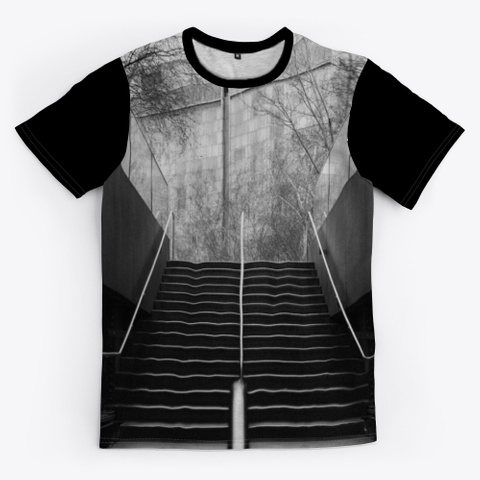 T Shirt: Journey Black T-Shirt Front