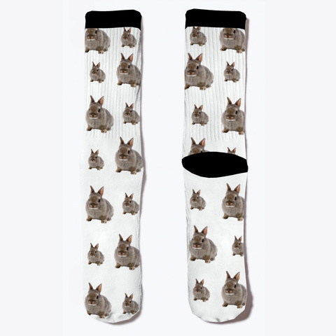 Bunny Socks Standard Kaos Front