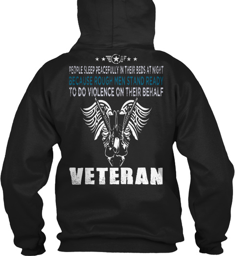 Veterans Day T Shirt, Veteran Day Gifts Black T-Shirt Back