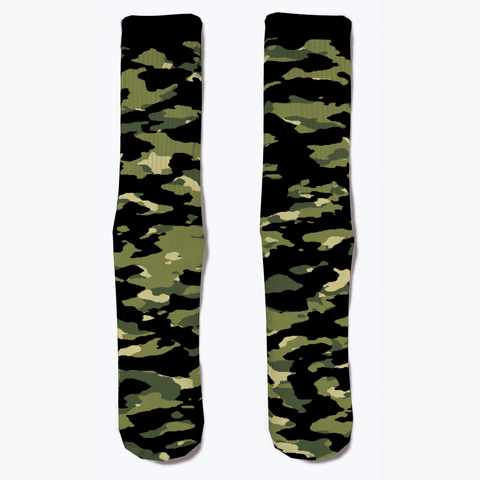 Military Camouflage   Jungle Iii Standard Camiseta Front