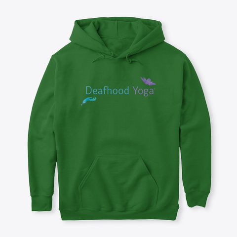 Dhy Og Logo   Sweat Hood Irish Green T-Shirt Front