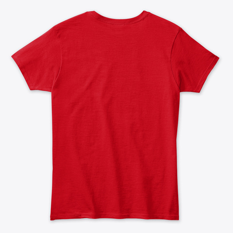 Raising Voters From The Dead. Red T-Shirt Back