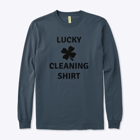 Lucky Cleaning Shirt Pacific T-Shirt Front