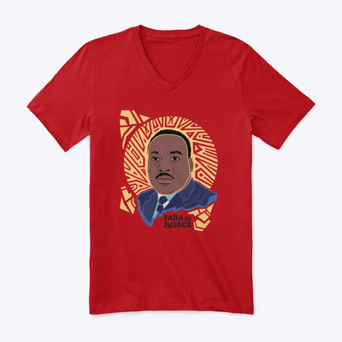 #Reclaim Mlk2019 Red T-Shirt Front