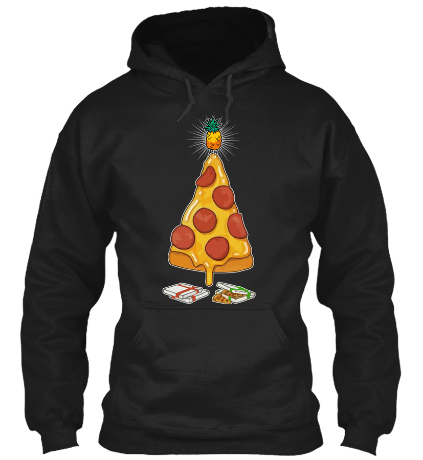 Pineapple Pizza Christmas Tree Shirt Unisex Tshirt