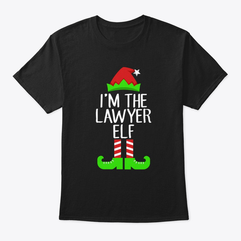 Im The Lawyer Elf Christmas Shirt