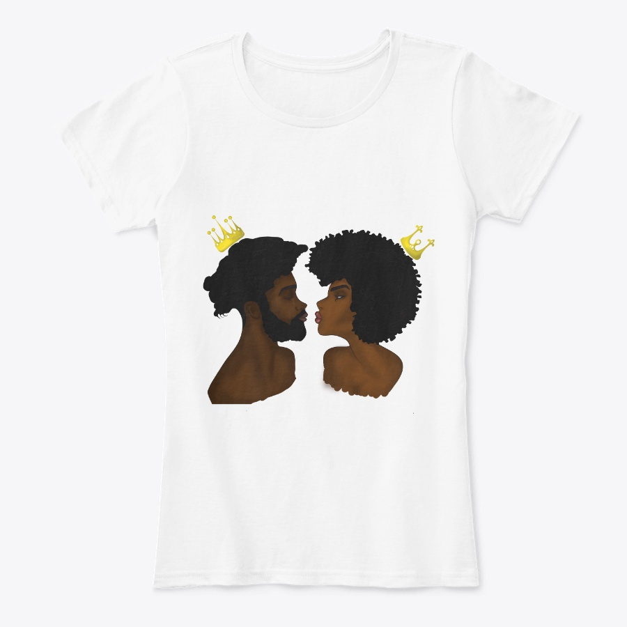 King and Queen - Black Soulmate Apparel Unisex Tshirt