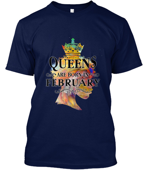 February Queens Colorful Birthday