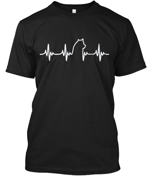 Limited Edition   Alaskan Malamute Heart Black T-Shirt Front
