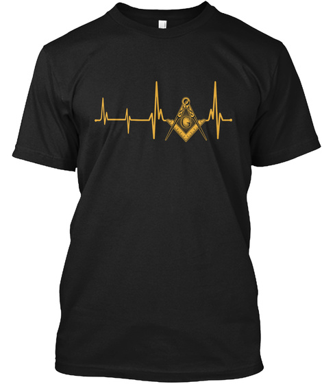 Freemason Heartbeat - Masonic Shirts