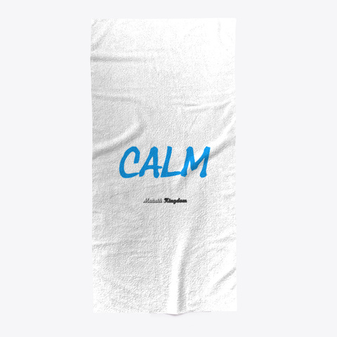 Calm   Serviette Bain Standard T-Shirt Front