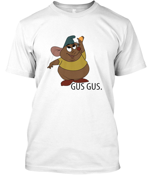 Gus Gus White T-Shirt Front