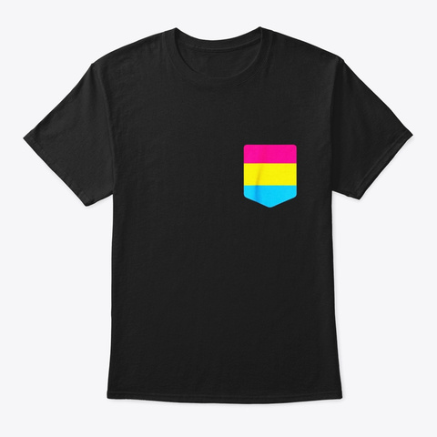 Pansexual Flag Shirt Lgbt Pride Pocket