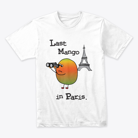 Funny Paris Travel Mango