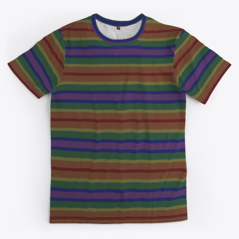 Vintage Unicorn Color T Shirt Standard T-Shirt Front