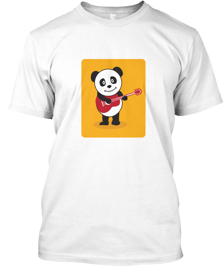 Panda Playing Guitar - Animal Panda Unisex Tshirt