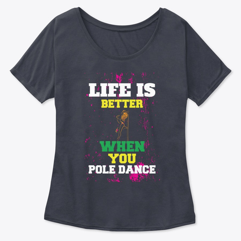 Pole  Dance  T Shirt 3 Midnight T-Shirt Front