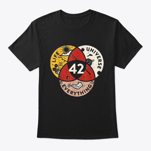 42 The Answer To Life The Universe And Black Kaos Front