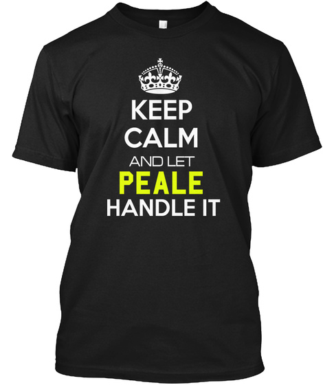 PEALE MAN shirt Unisex Tshirt