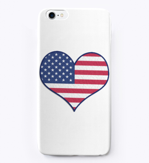 American Patriot I Phone Case Standard T-Shirt Front