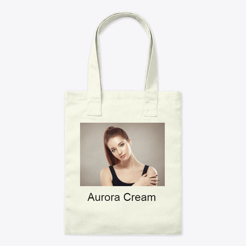 Aurora Cream Product Natural T-Shirt Front