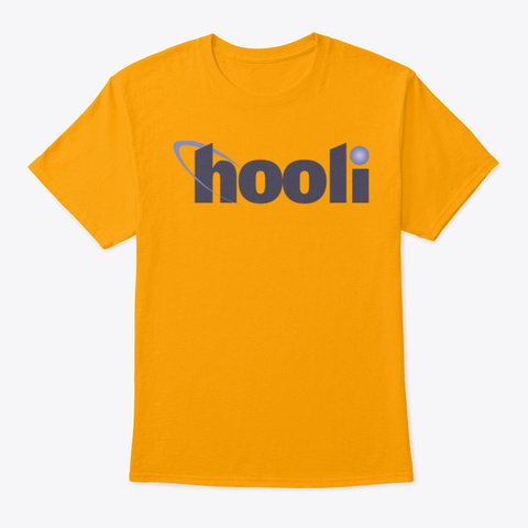 Hooli Gold T-Shirt Front