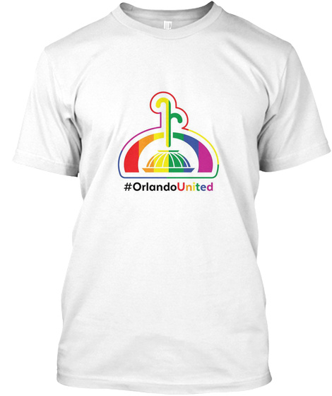 #Orlando United White T-Shirt Front