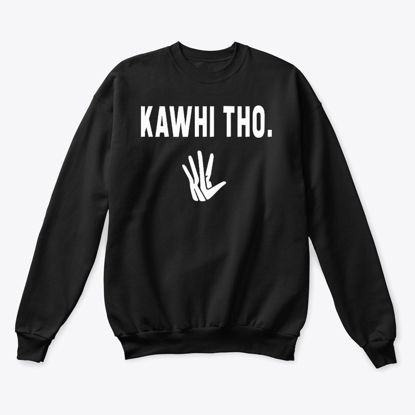 Details about   Kawhi Tho Hanes Unisex Crewneck Sweatshirt