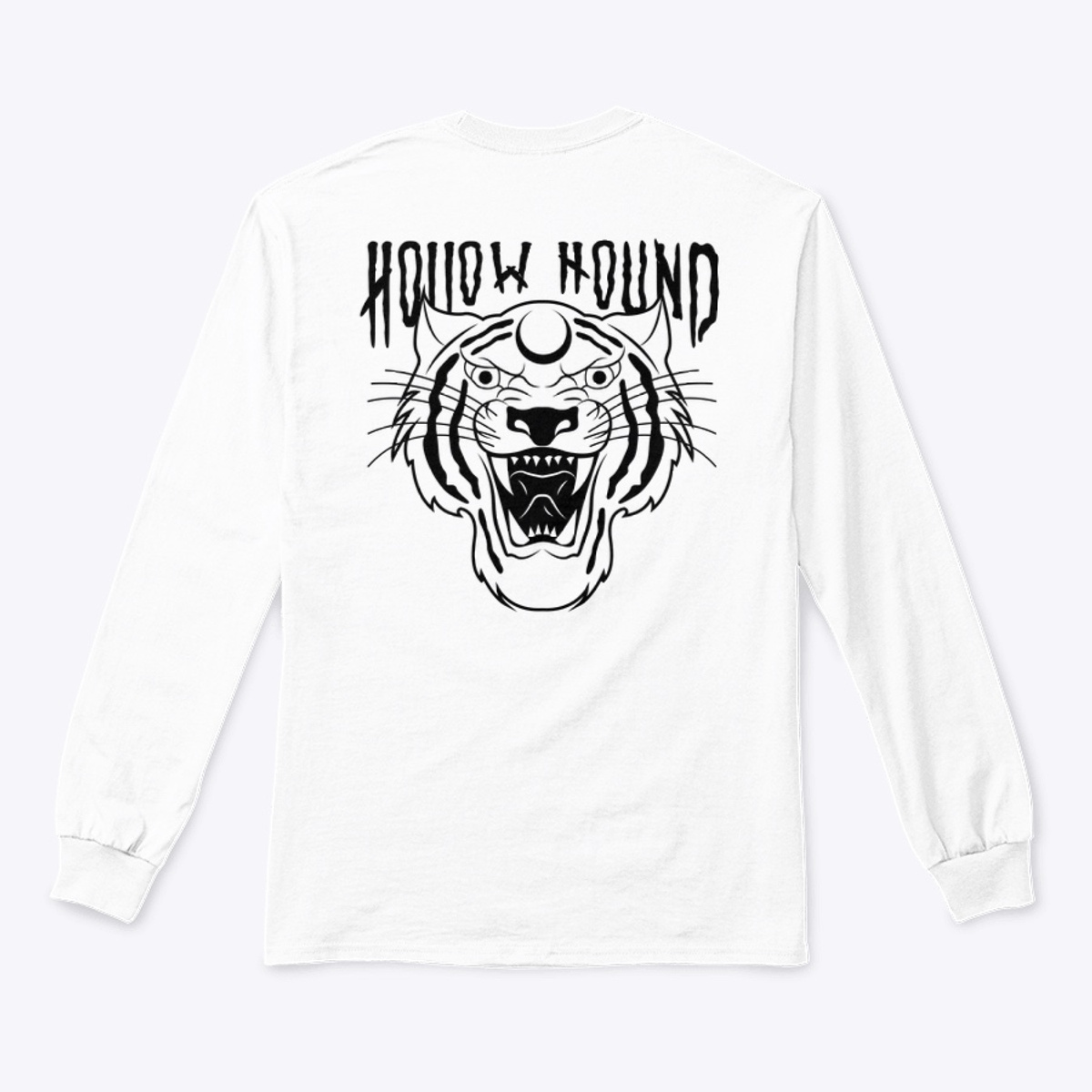 Hollow TIGER Hound WHITE | Clothing