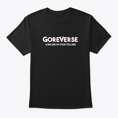 Gore Verse Black T-Shirt Front
