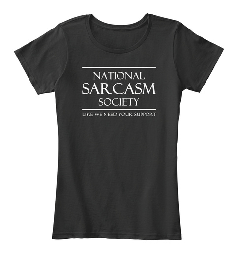 National Sarcasm Society Design