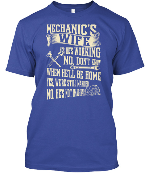 Mechanic Wife T-shirt Gift Women Girl
