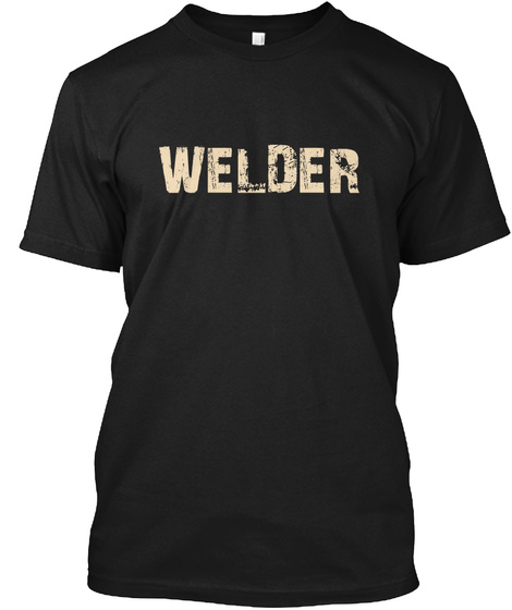 Welder Black T-Shirt Front