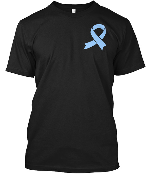 Choose Life &Amp; Fight!Graves Disease Black T-Shirt Front