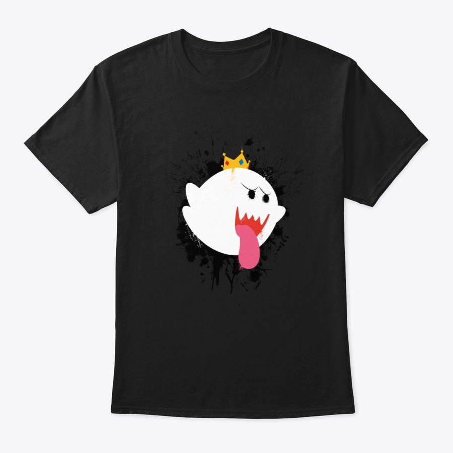 King Boo Splattery Design Slim Fit Tee Unisex Tshirt
