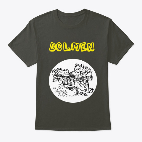 Dolmen T Shirt (Bisceglie Nel Cuore) Charcoal Maglietta Front