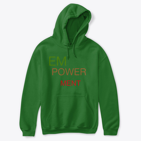 Empowerment Irish Green T-Shirt Front