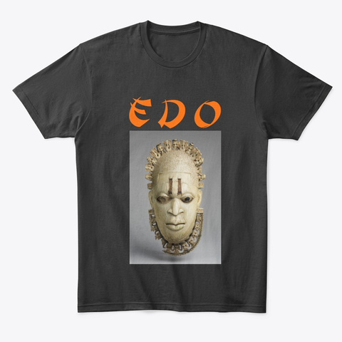 Edo Black T-Shirt Front