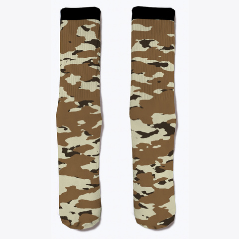 Military Camouflage   Arid Desert Ii Standard T-Shirt Front